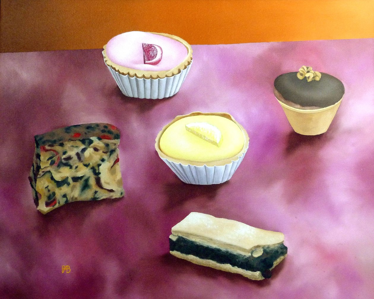 Cinq gâteaux, 1988 - Anna Phillips