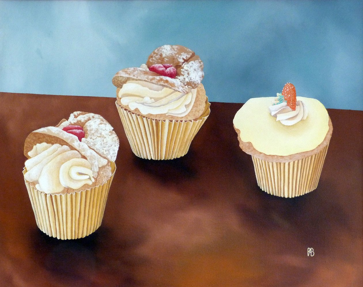Trois gâteaux - Anna Phillips