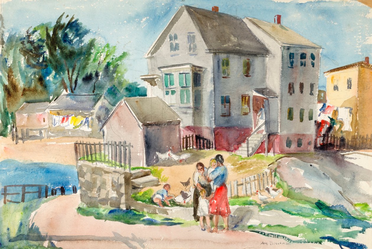 Paysage, ca. 1943 - Ann Brockman