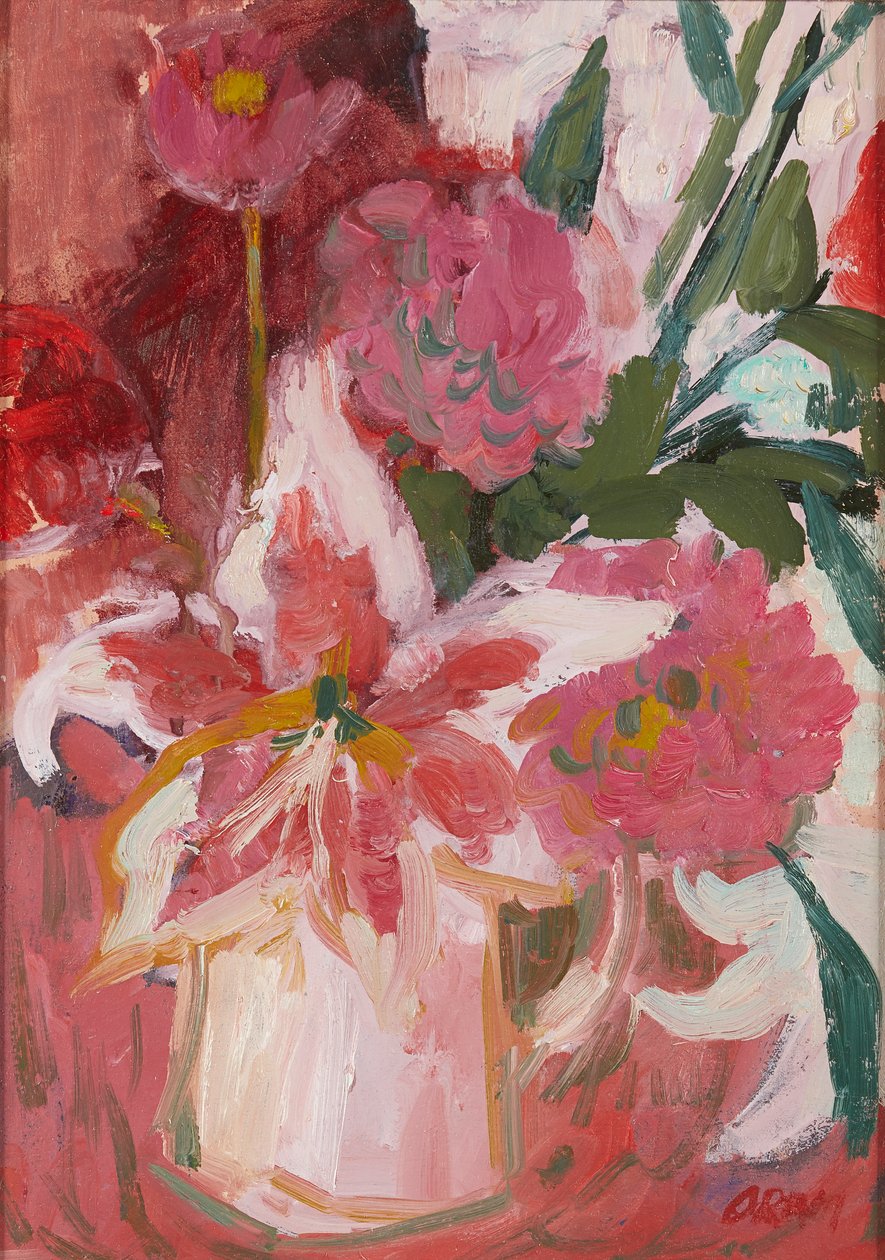 Nature morte rose - Ann Oram