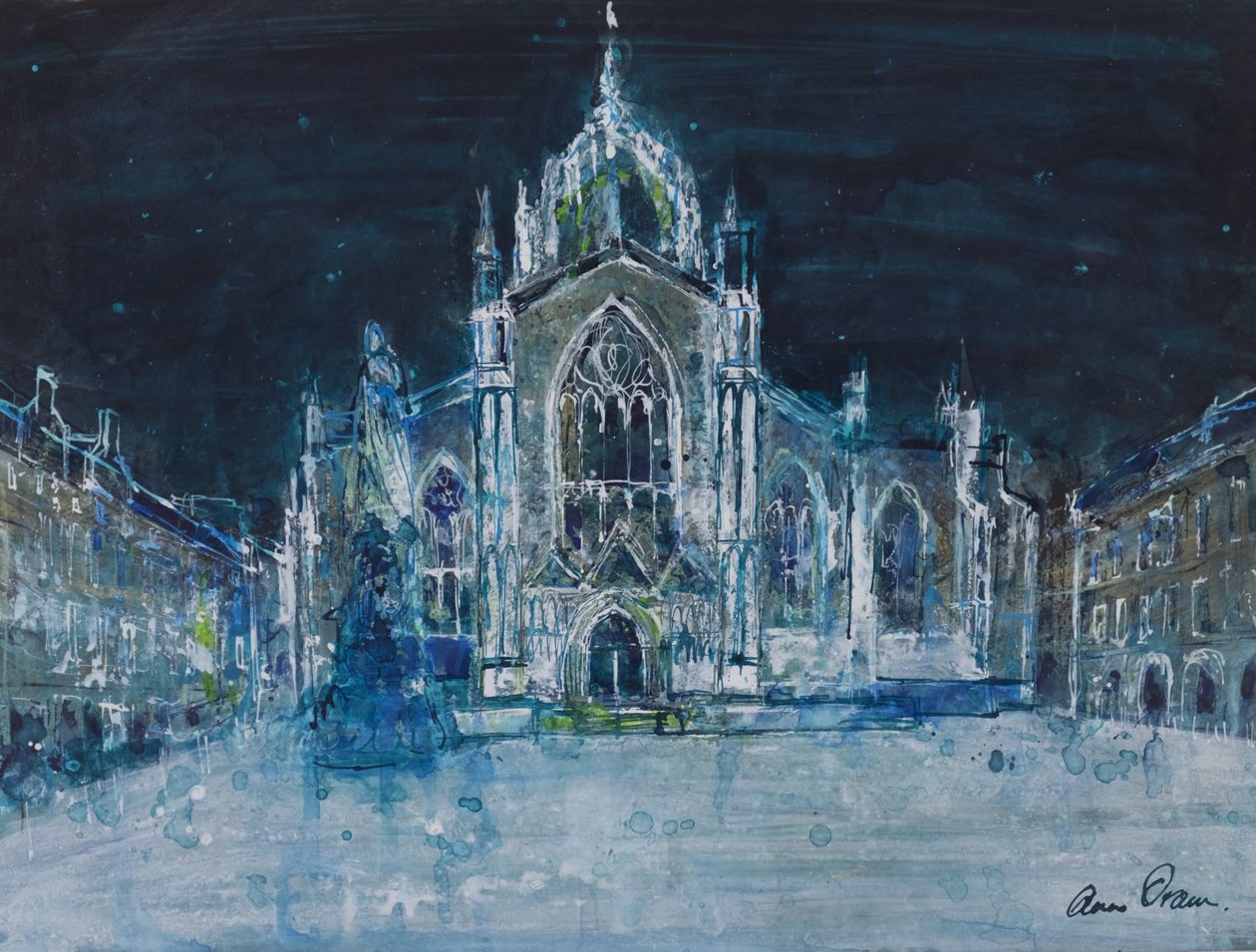 St Giles la nuit - Ann Oram