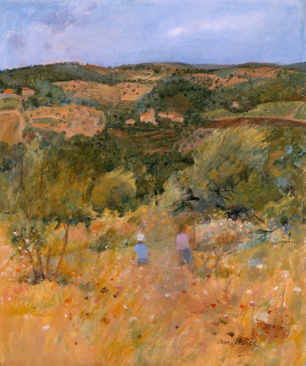Paysage près de Sienne, 1994 - Ann Patrick