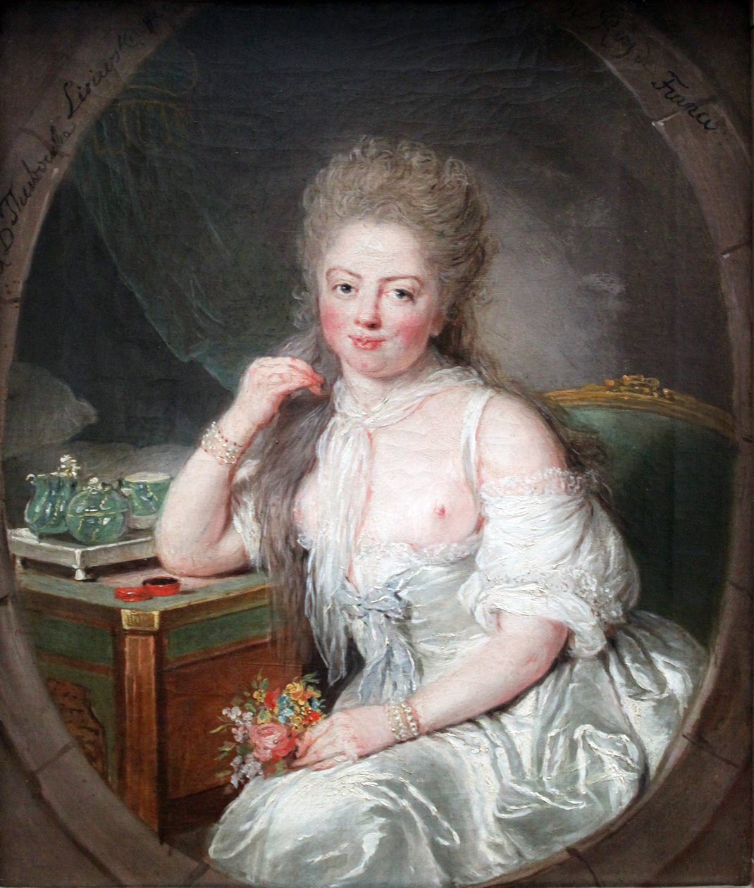 Jeune femme en déshabillé - Anna Dorothea Therbusch