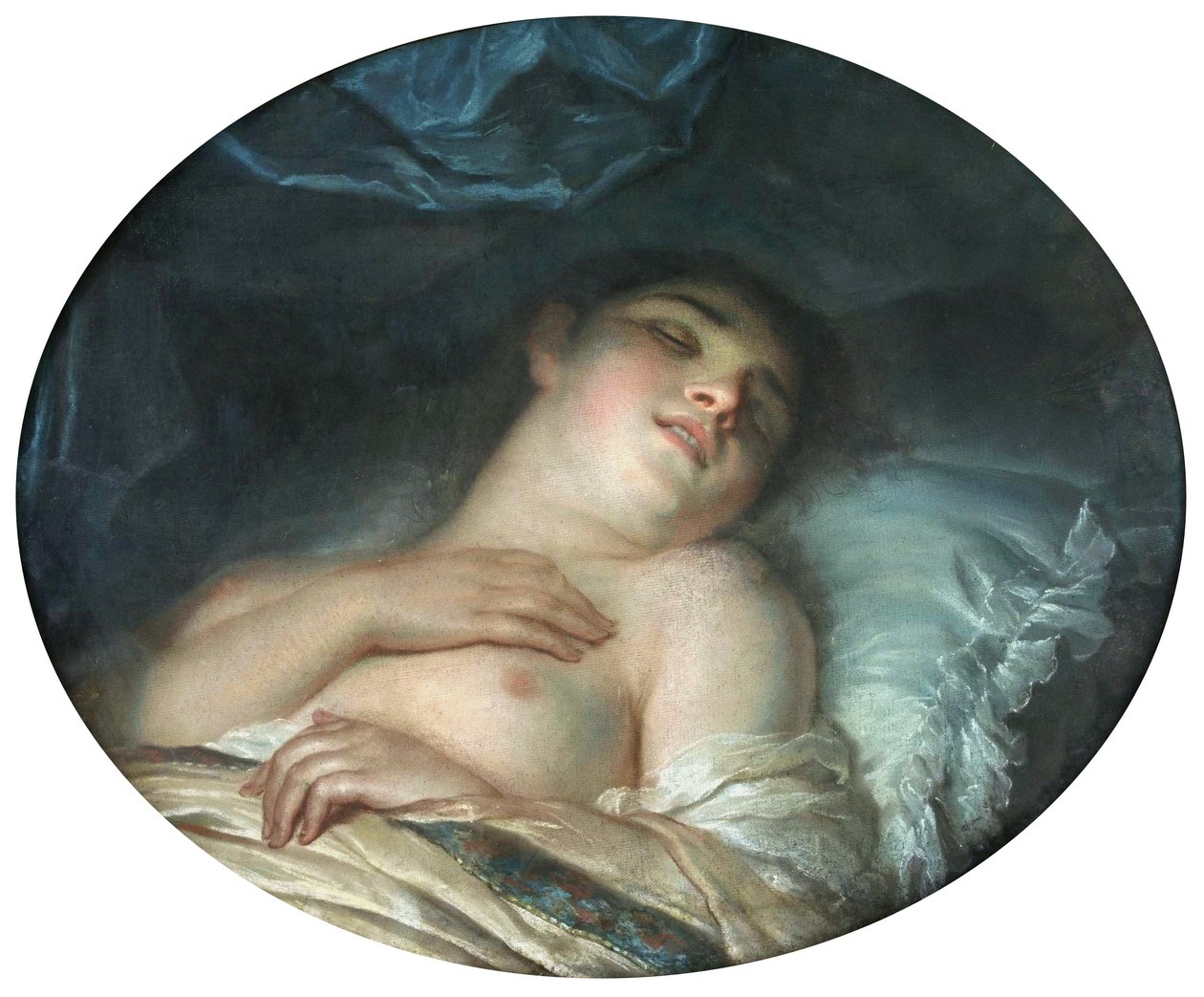 Fille endormie - Anna Rajecka