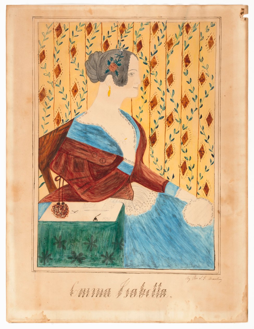 Emma Isabella, par Anna Armstrong, ASG-1986.65.160 1 - Anna Armstrong