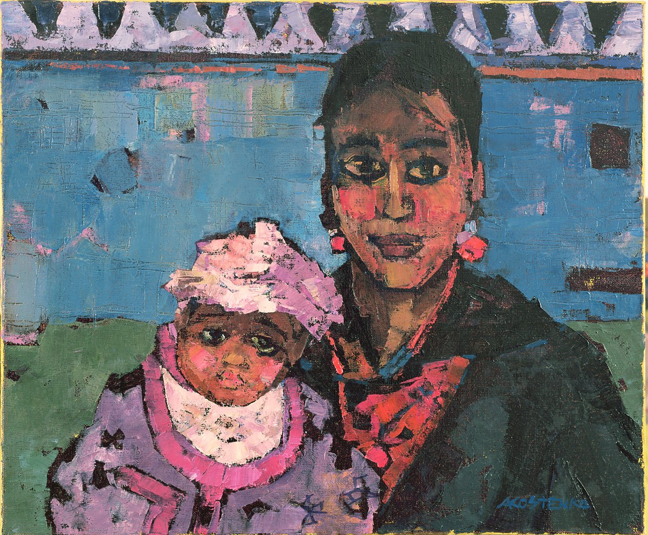 Mère espagnole - Anna Contemporary Artist Kostenko