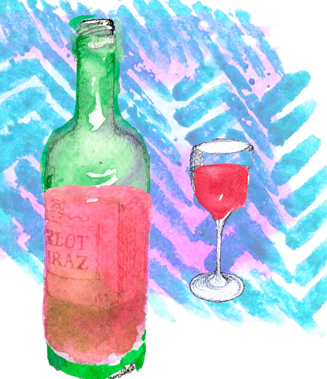 Vin rouge - Anna Platts