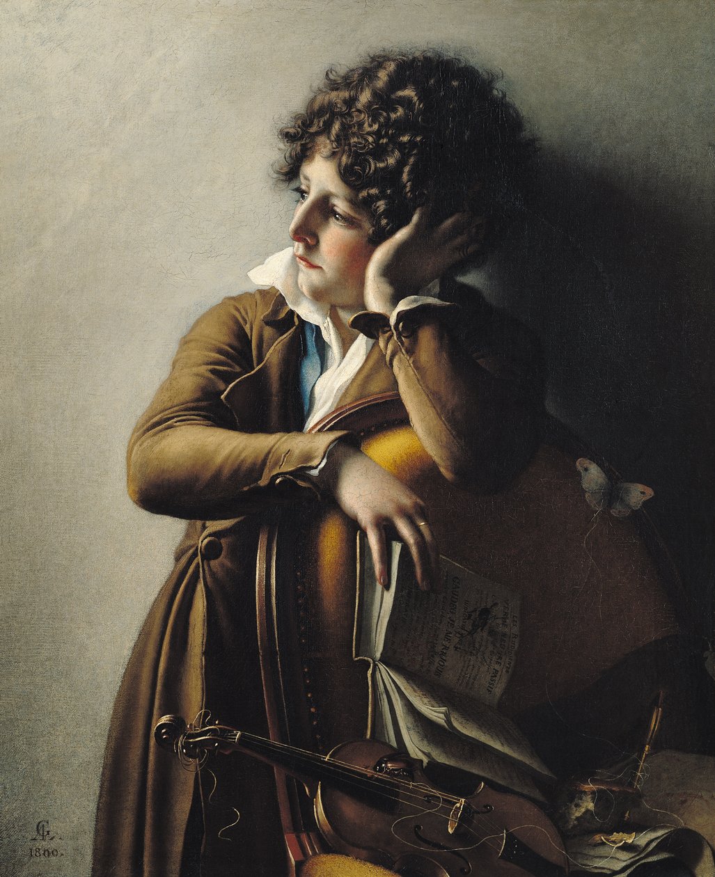 Portrait de Romainville-Trioson, 1800 - Anne Louis Girodet de Roucy Trioson