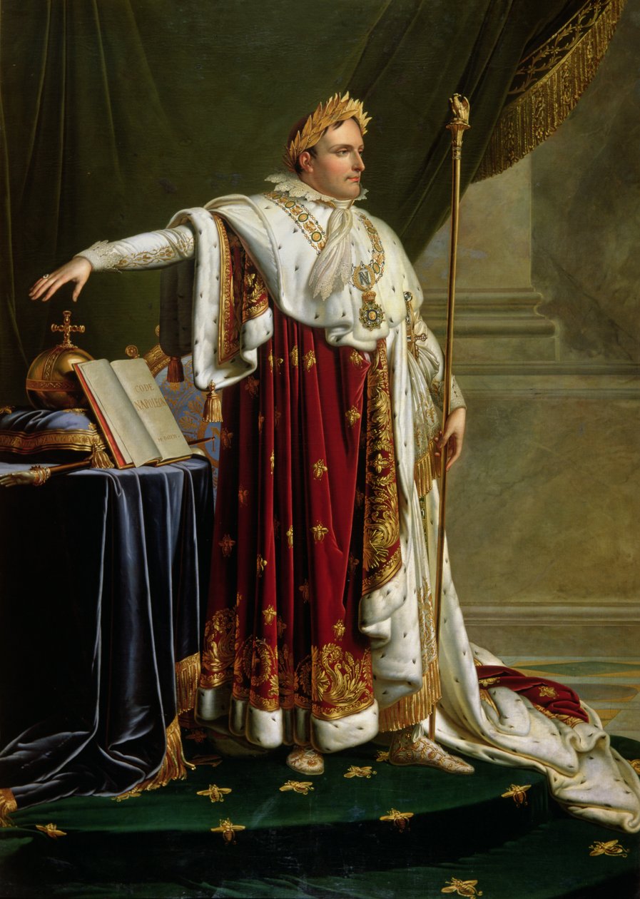 Portrait de Napoléon Bonaparte (1769-1821) - Anne Louis Girodet de Roucy Trioson