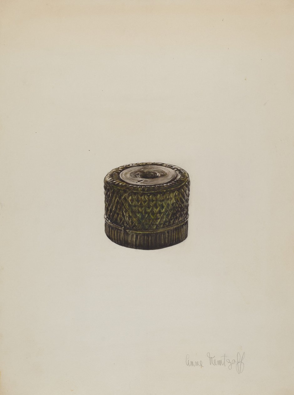 Encrier - Anne Mentzoff
