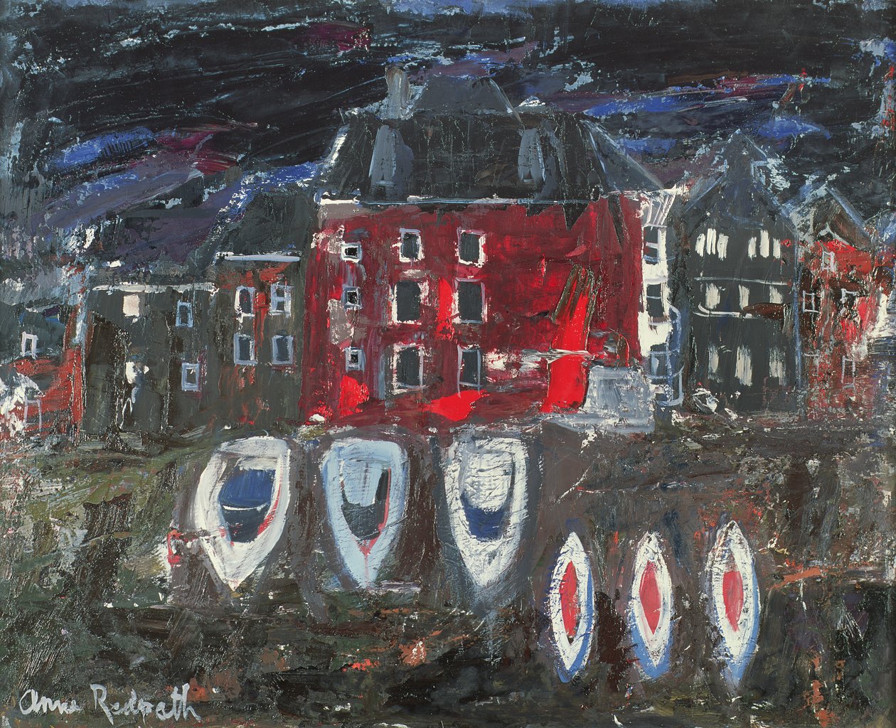 Chantier naval, Amsterdam - Anne Redpath