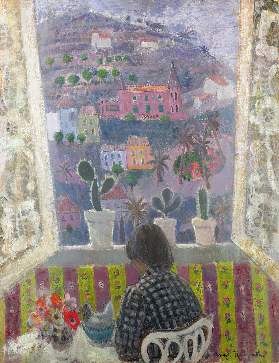Fenêtre à Menton - Anne Redpath