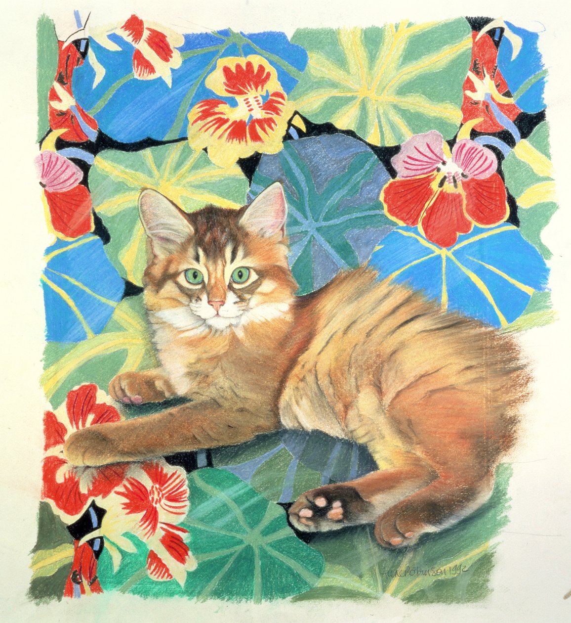 Sootsy et tissu Dufy - Anne Robinson