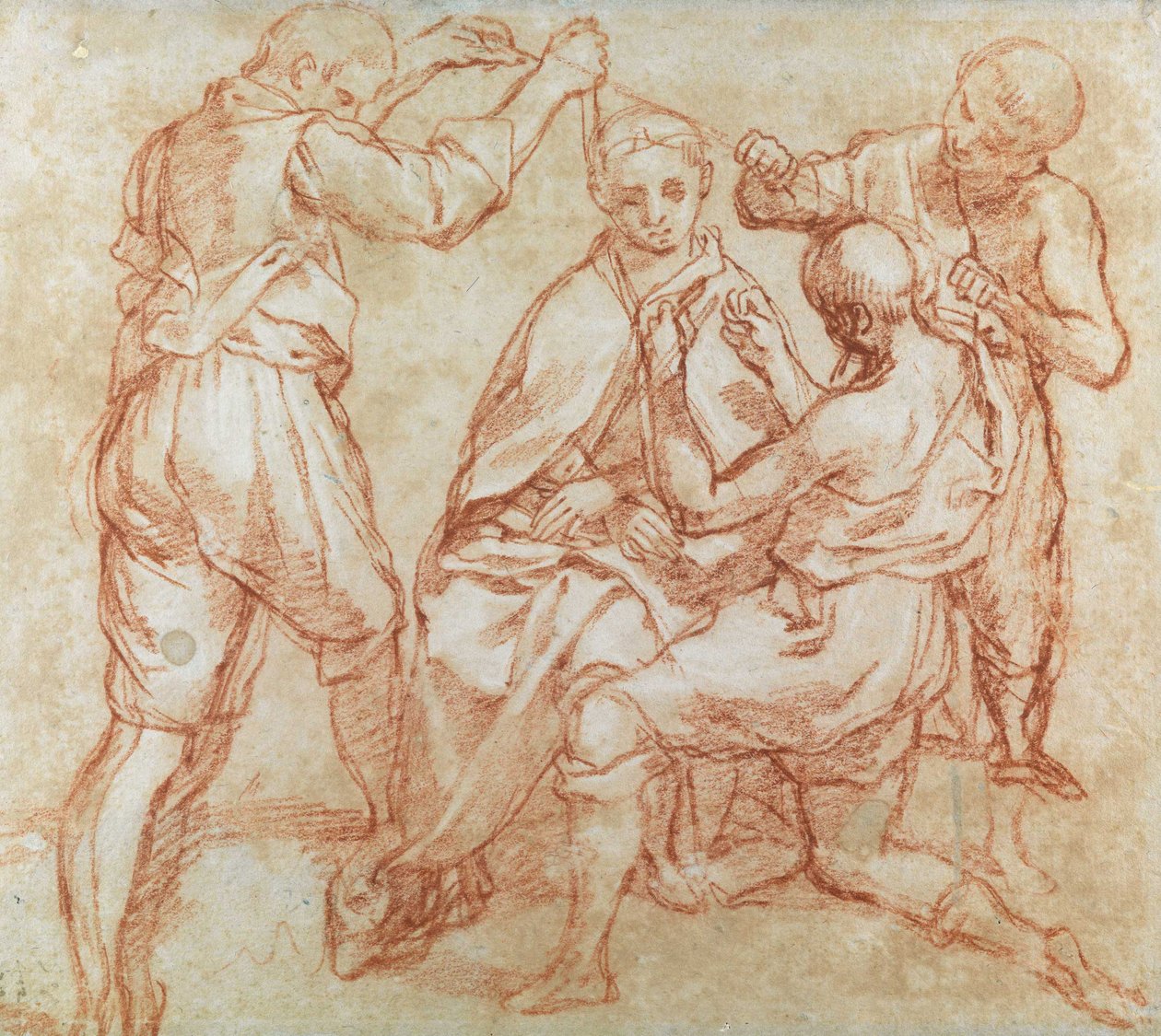 Figures masculines - Annibale Carracci