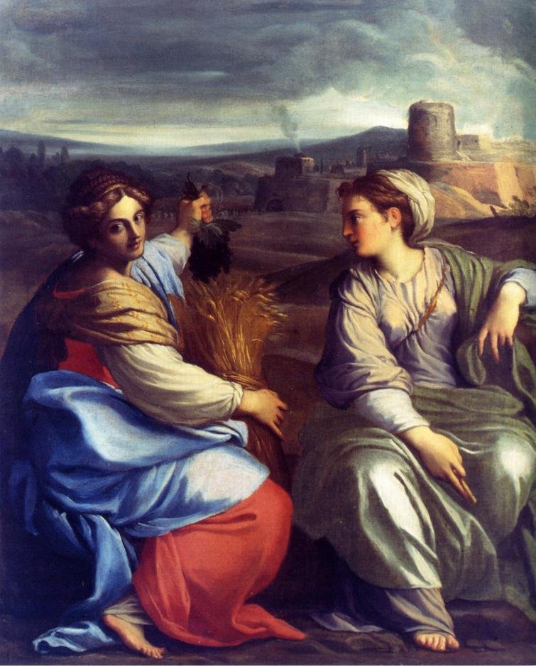 Abondance et Félicité - Annibale Carracci