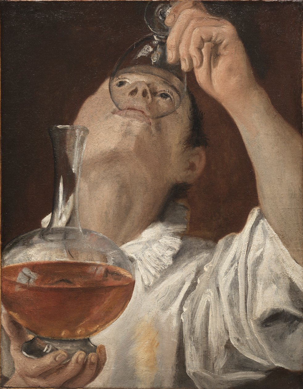 Garçon buvant, 1582-1583 - Annibale Carracci