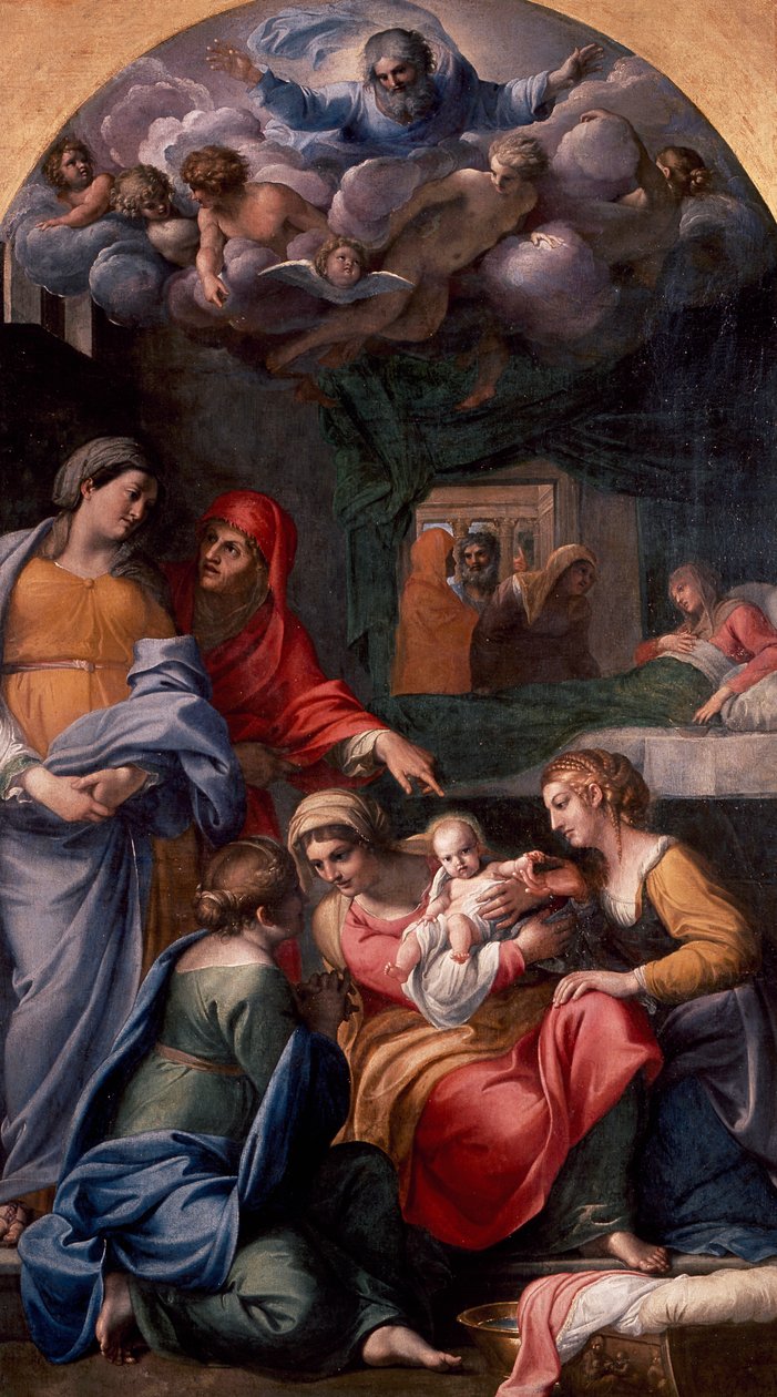 Nativité de la Vierge - Annibale Carracci