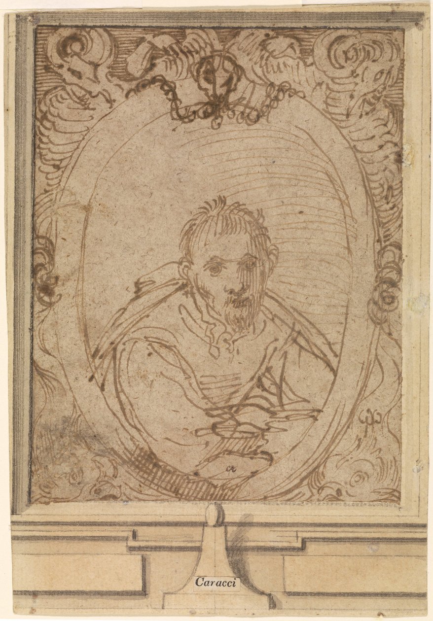 Autoportrait, années 1580 - Annibale Carracci