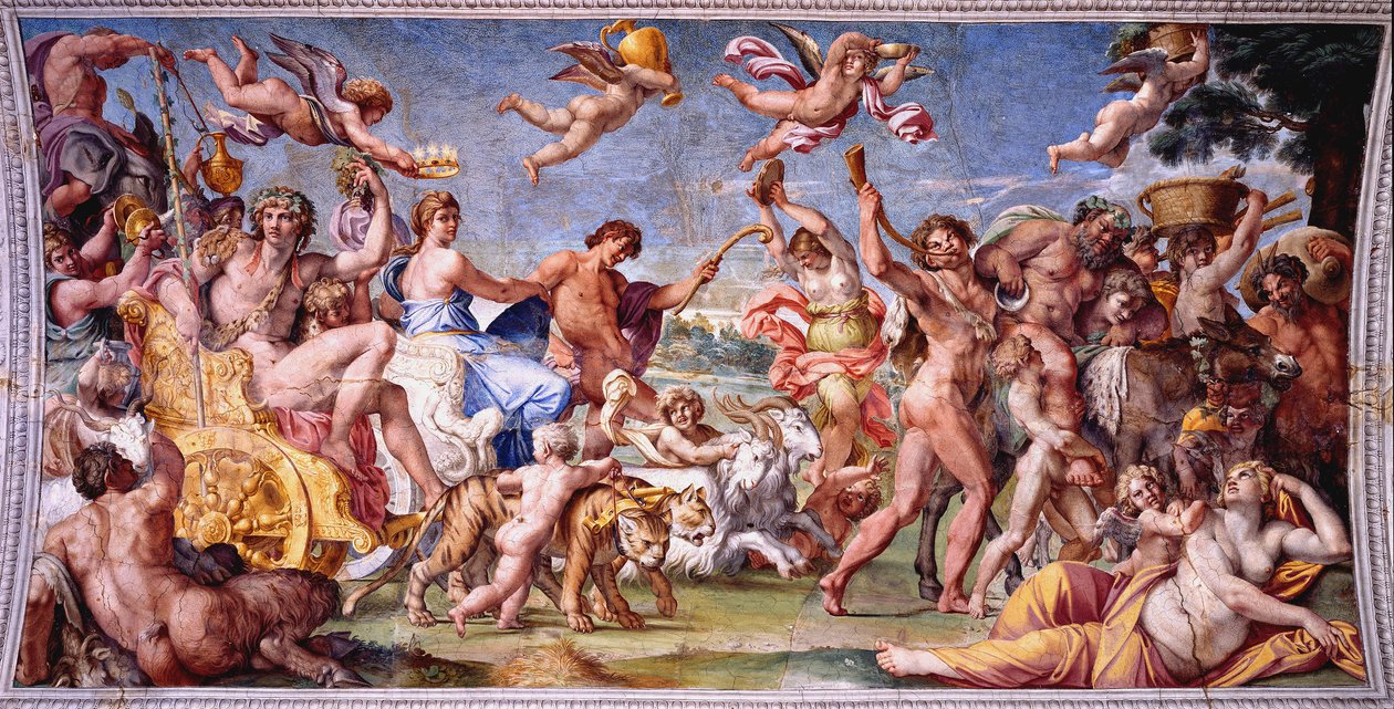 Triomphe de Bacchus et Ariane - Annibale Carracci