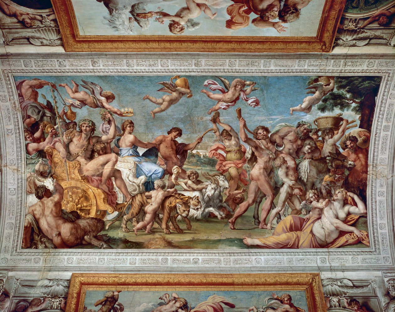 Triomphe de Bacchus et Ariane ... - Annibale Carracci