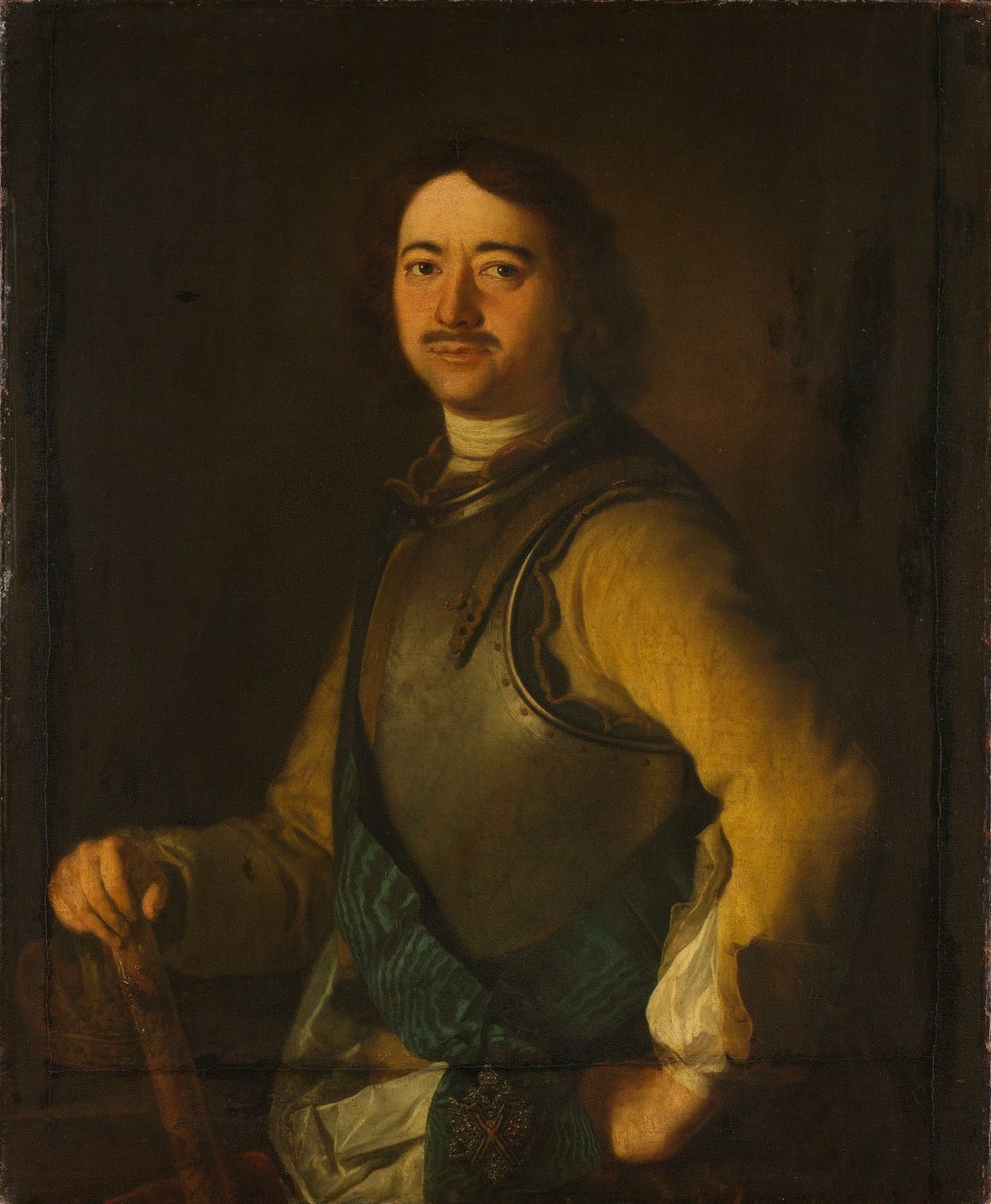 Portrait du tsar Pierre le Grand - Anonymous
