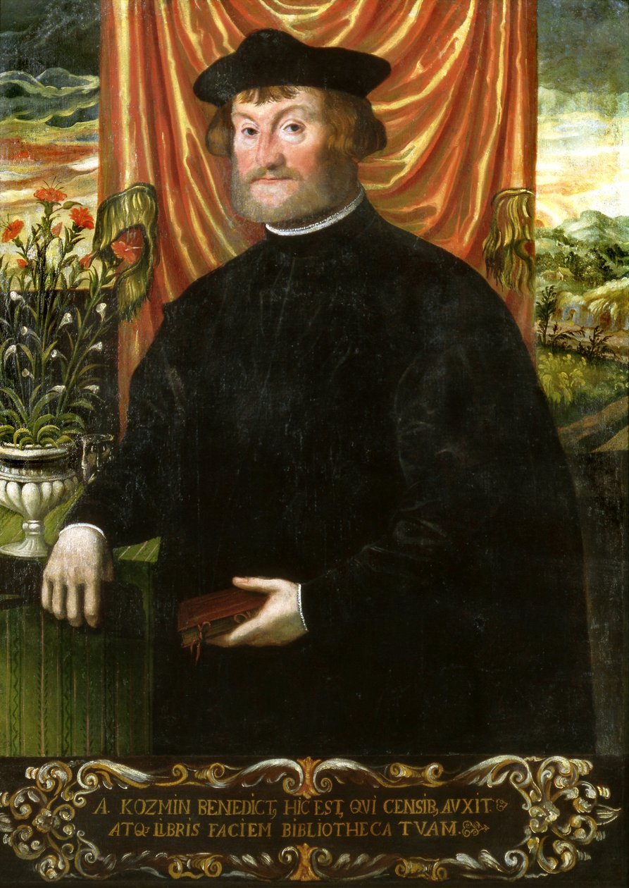 Portrait de Benedykt Koźmińczyk de Koźmin - Anonymous