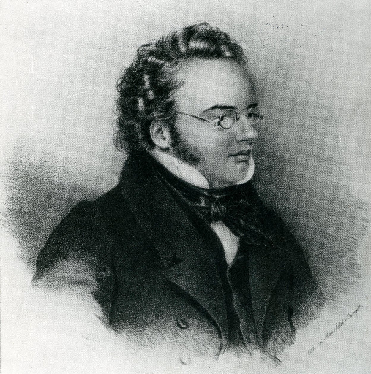 Portrait de Franz Schubert (1797-1828) - Unbekannt Unbekannt