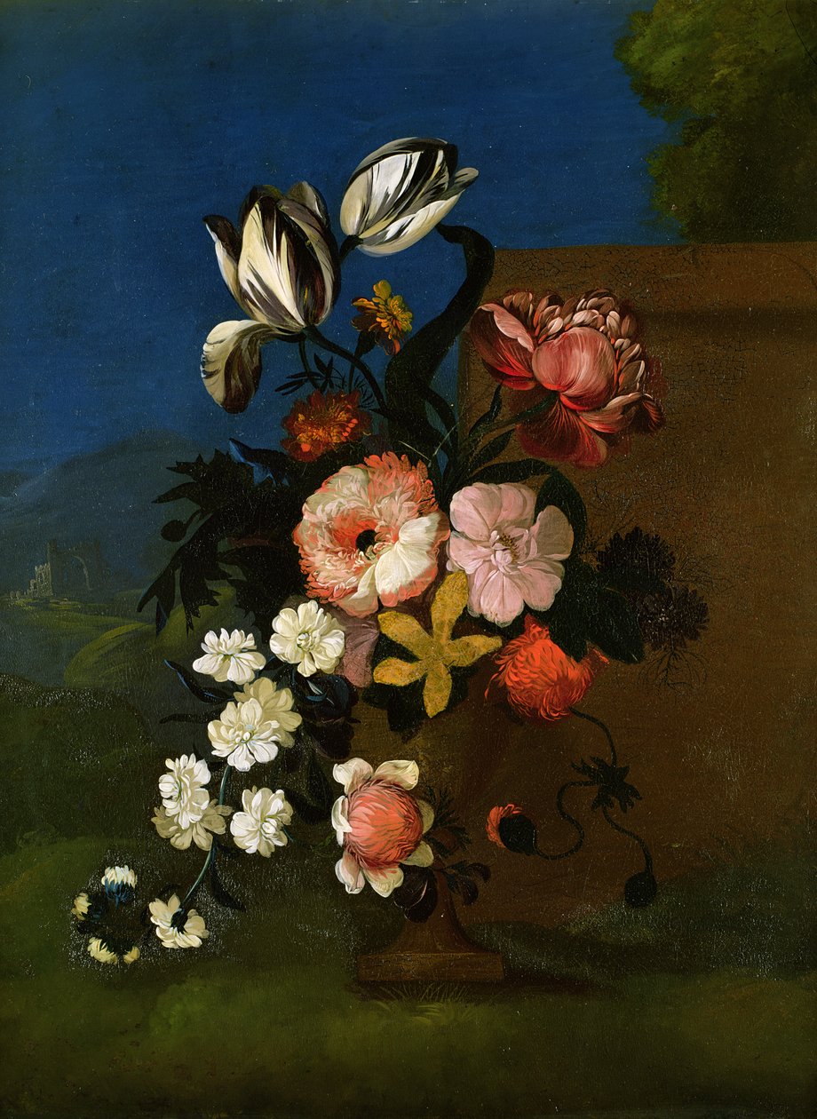 Nature Morte de Fleurs (une paire) - Unbekannt Unbekannt
