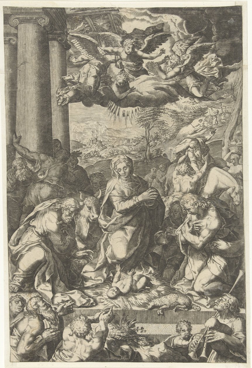 Adoration des bergers - Anonymous