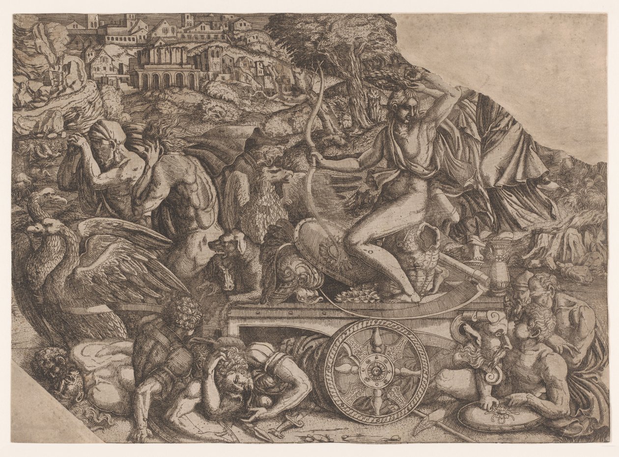 Allégorie de la guerre - Anonymous