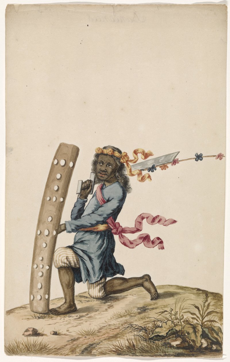 Guerrier dansant d