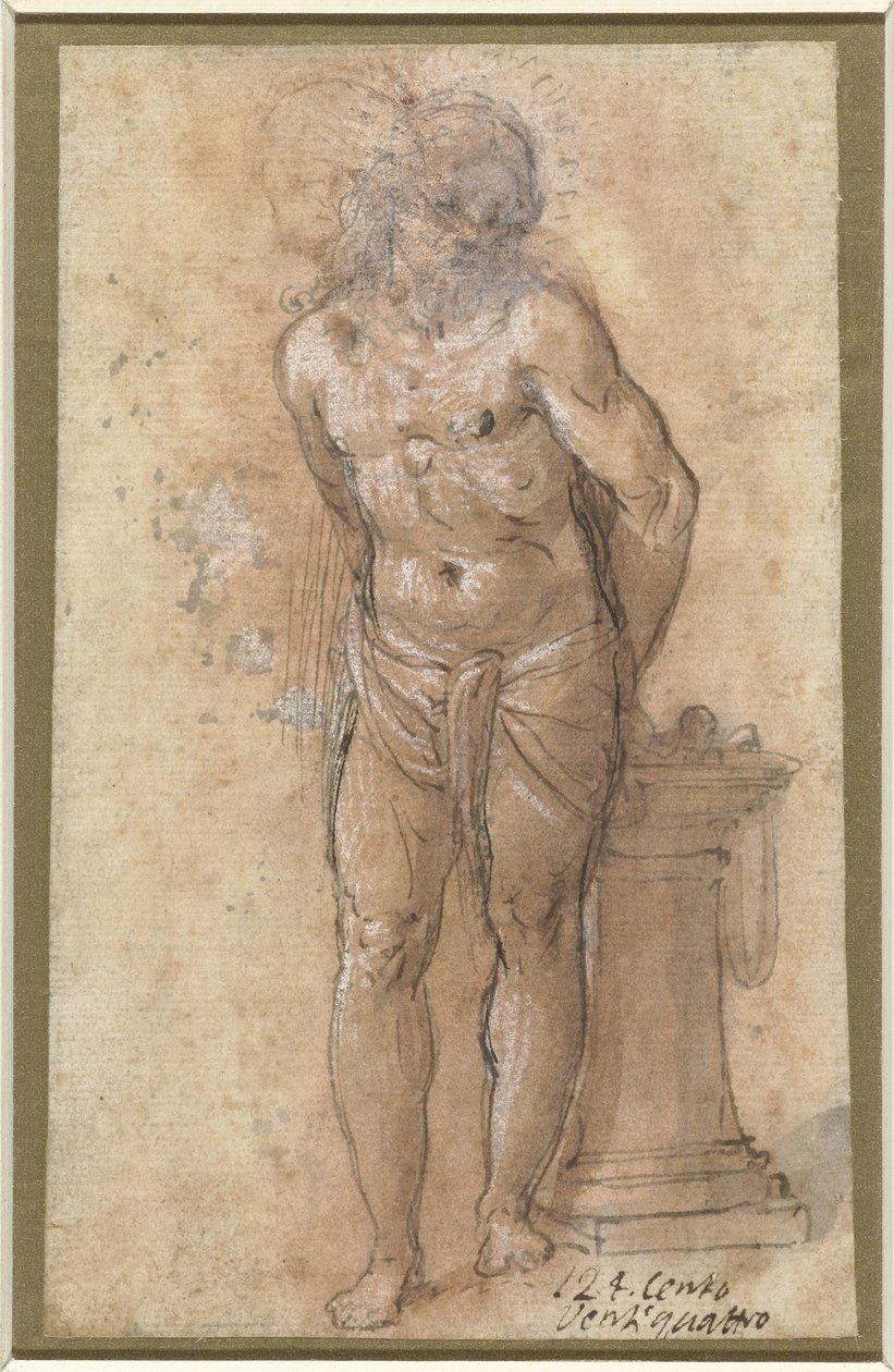 Christ à la colonne de flagellation - Anonymous