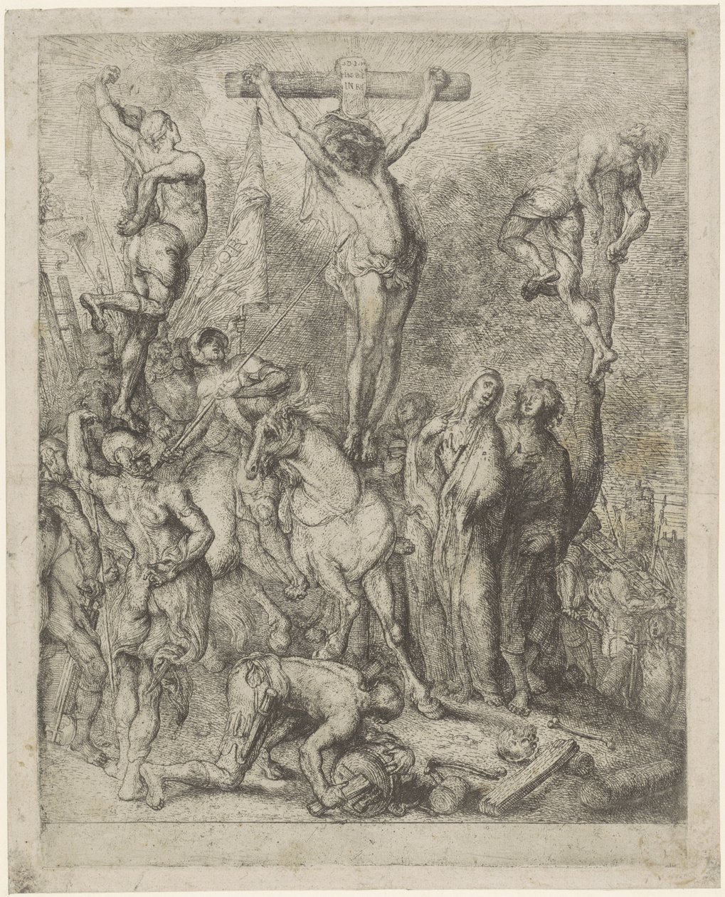 Christ en croix - Anonymous