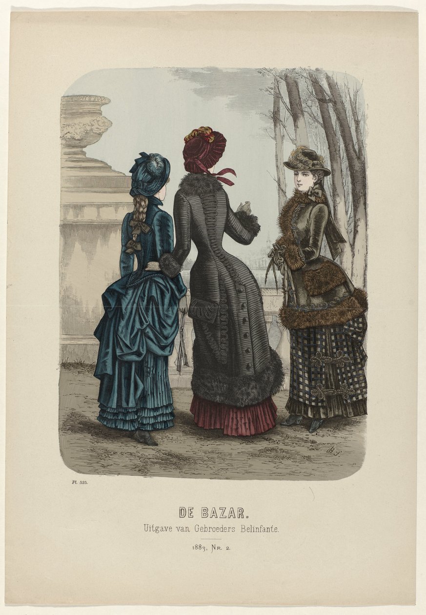 Le Bazar, 1883, Nr. 2, Pl. 525 - Anonymous