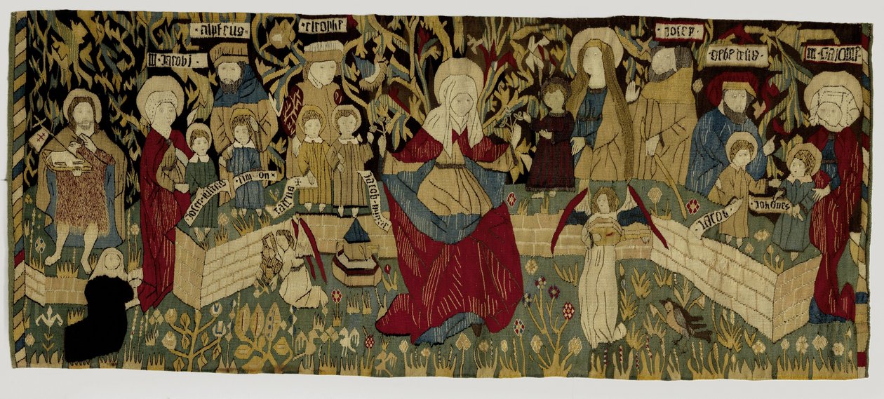 La Sainte Parenté (antependium) - Anonymous