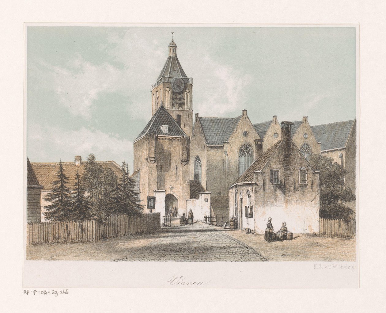 Vue de Vianen - Anonymous