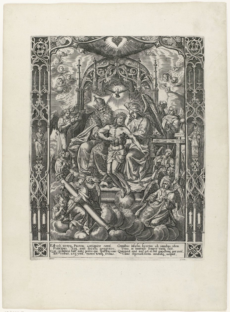 Sainte Trinité (Trône de Grâce) - Anonymous