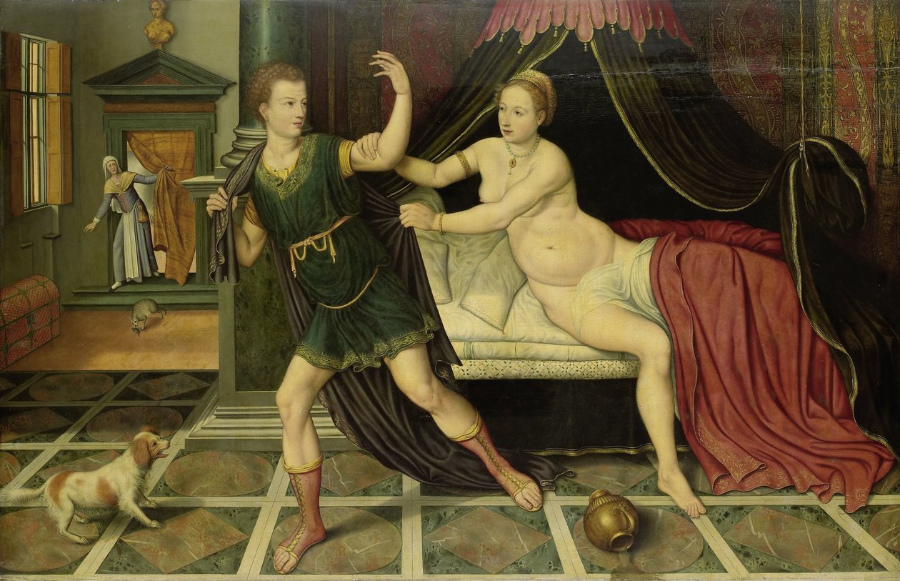 Joseph et la femme de Potiphar - Anonymous