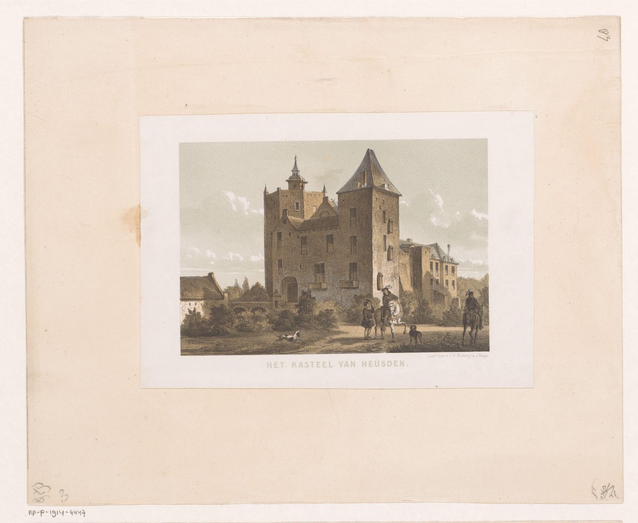 Château de Heusden - Anonymous