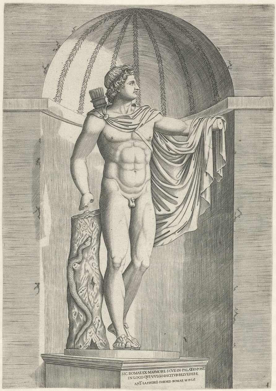 Statue classique d