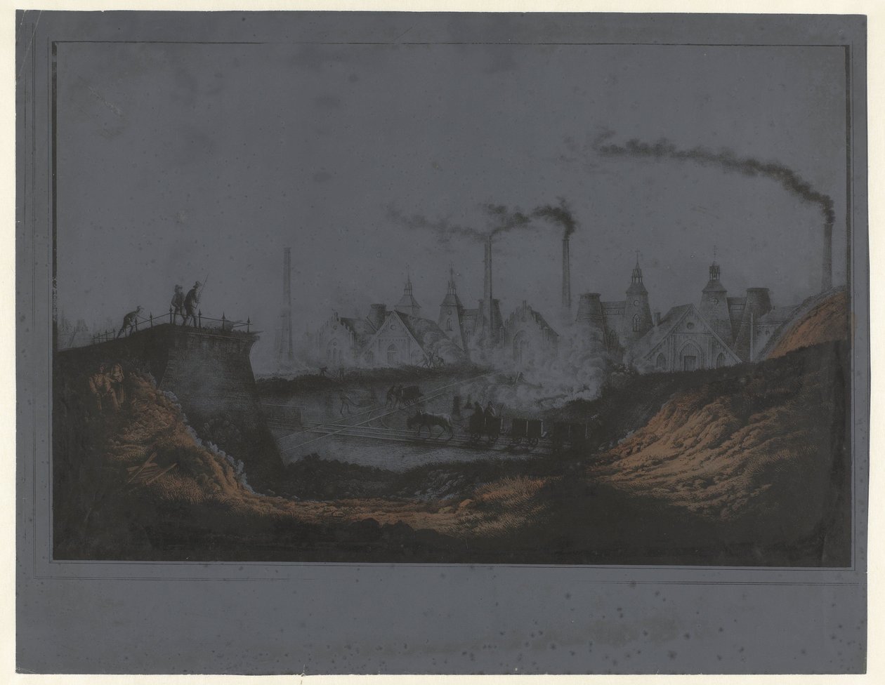 Usines de charbon à Königshütte - Anonymous