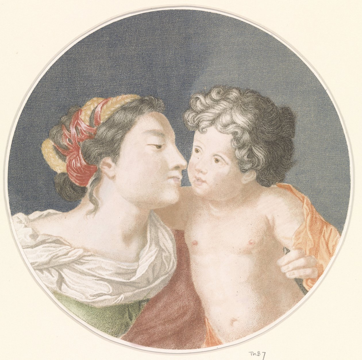 Mère et enfant - Anonymous
