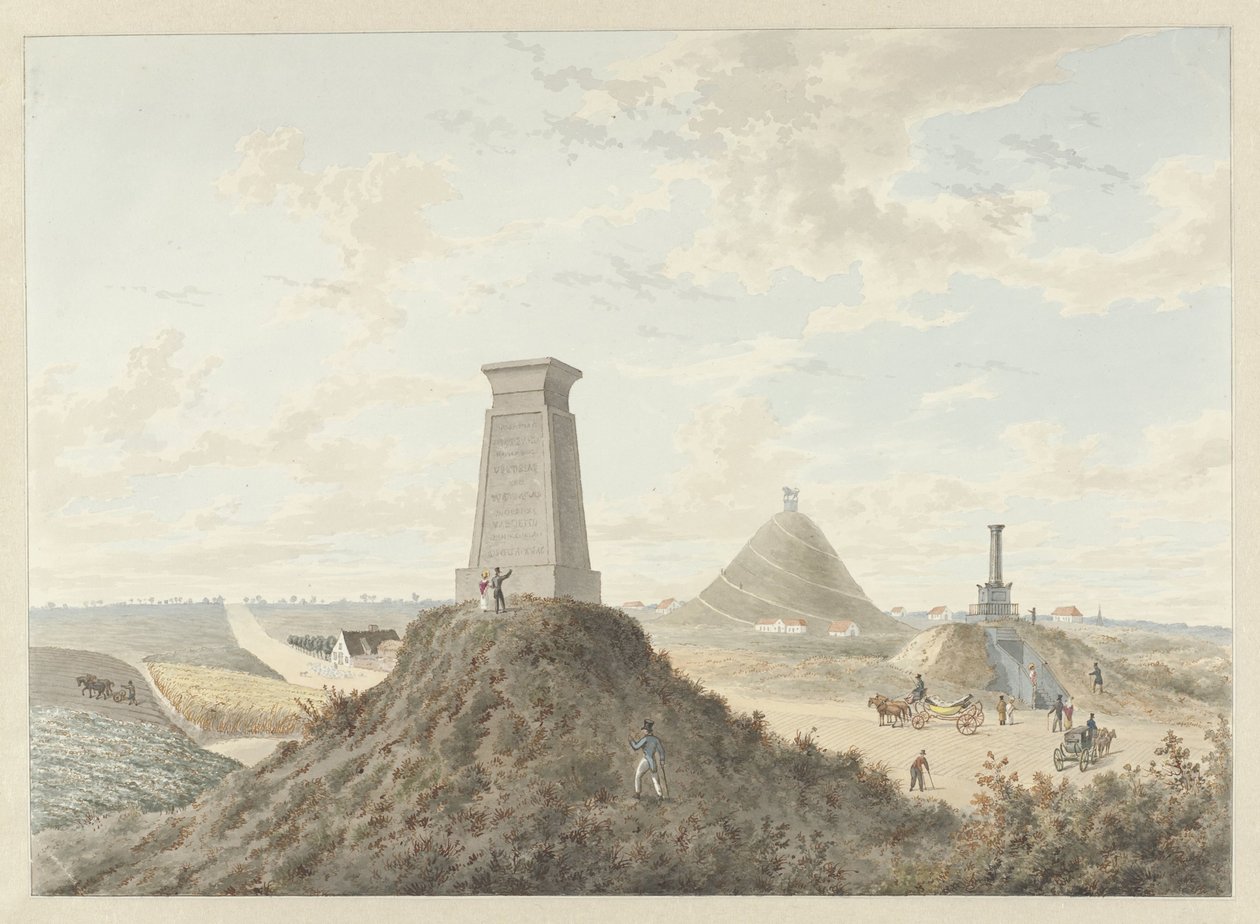 Monuments à Waterloo, 1815 - Anonymous