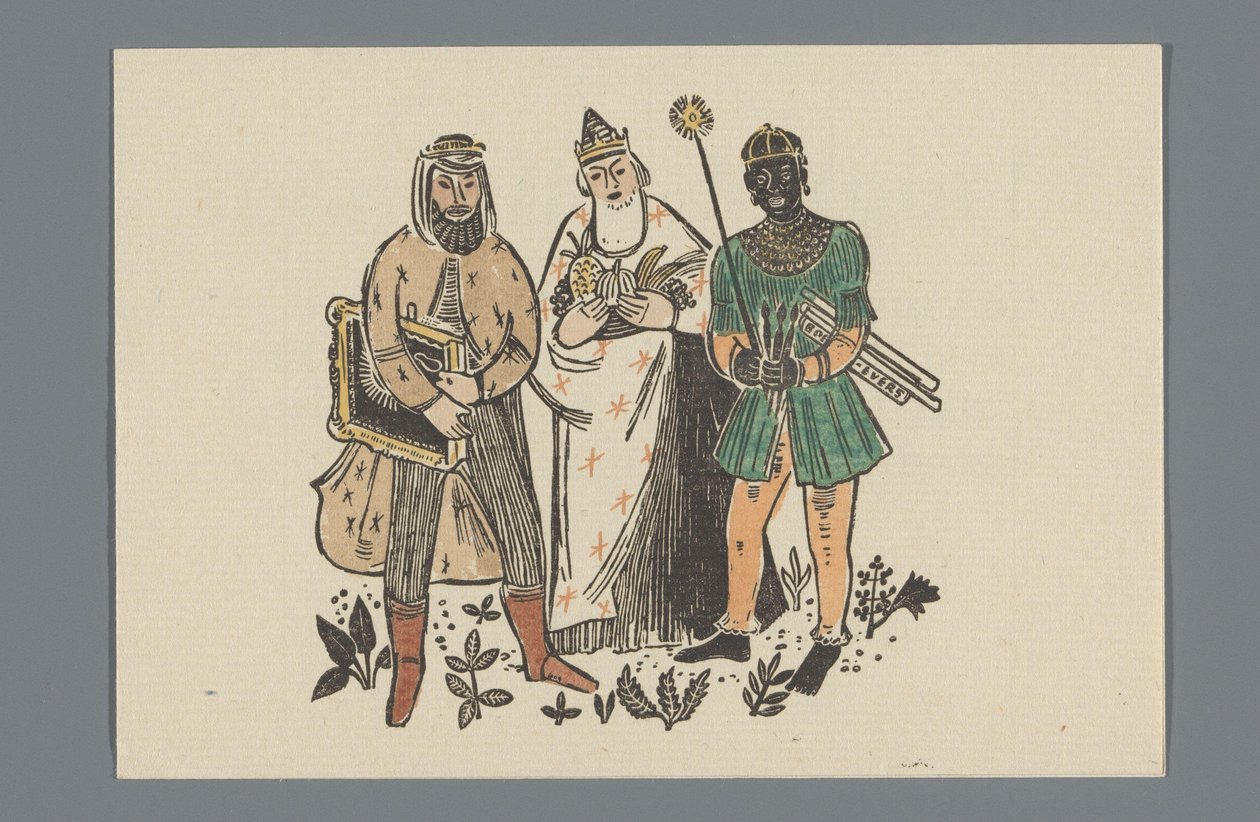 Vœux de Nouvel An de la fonderie de caractères J. John Söhne - Anonymous