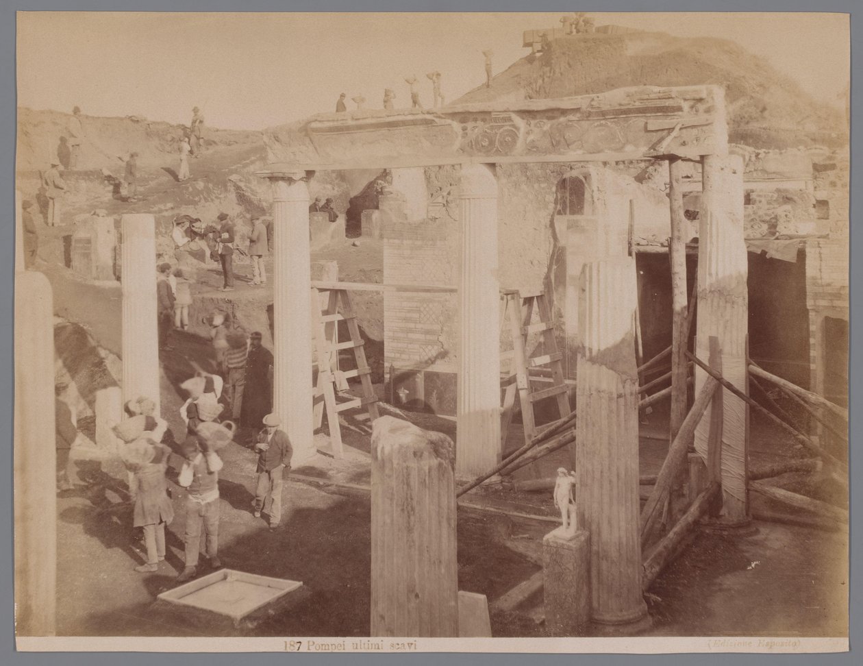 Fouilles à Pompéi (Pompei ultimi scavi) - Anonymous