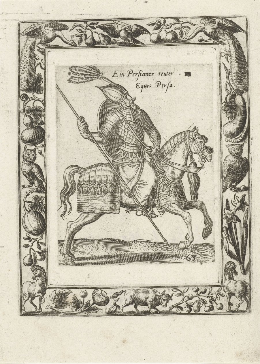 Cavalier perse - Anonymous