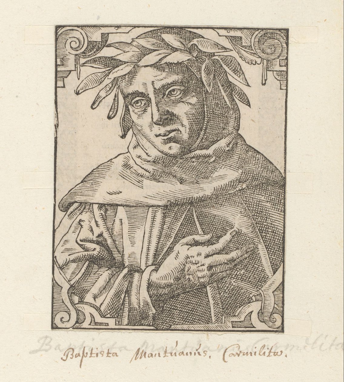 Portrait de Baptista Mantuanus - Anonymous