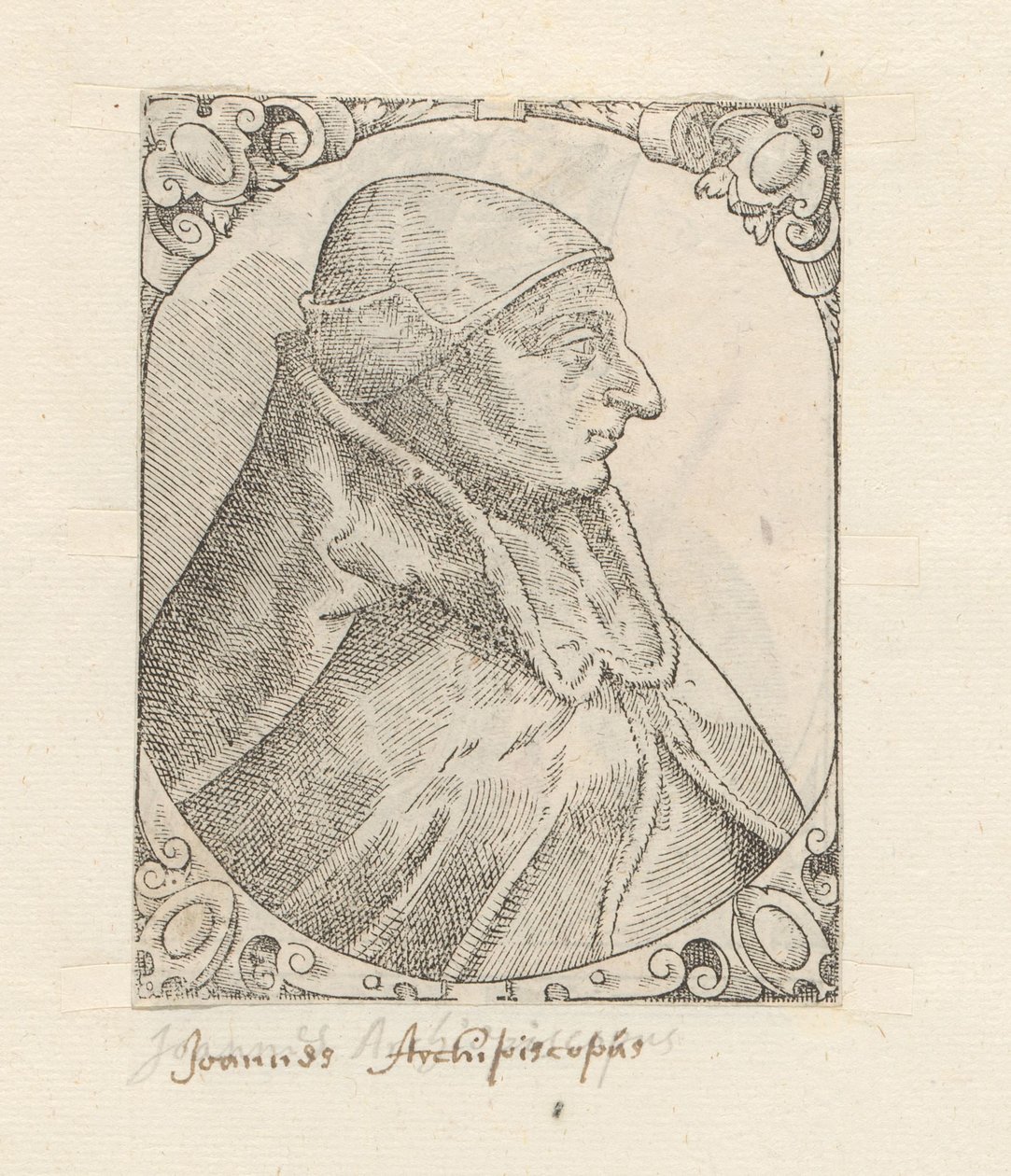 Portrait de Giovanni Visconti - Anonymous