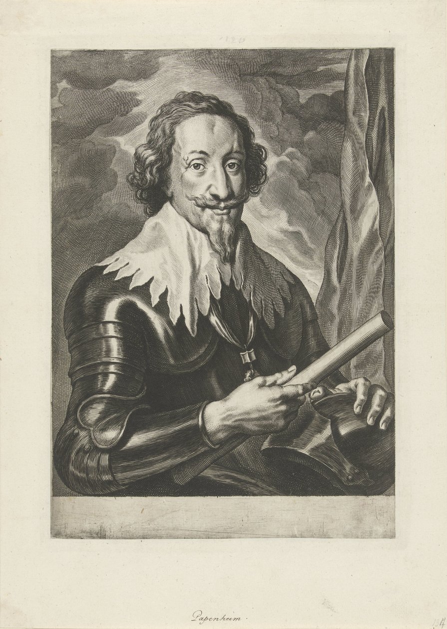 Portrait de Gottfried Heinrich, comte de Pappenheim - Anonymous