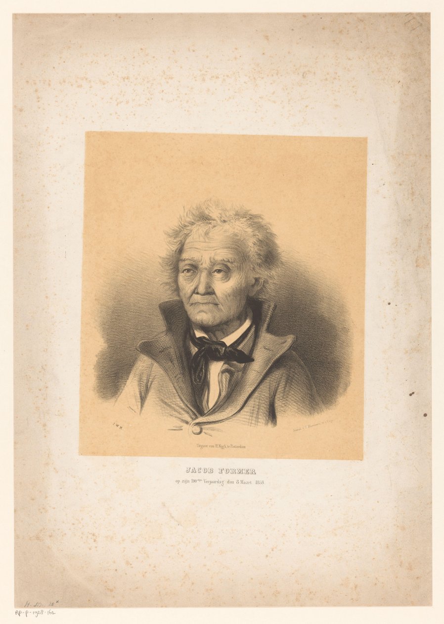 Portrait de Jacob Former - Anonymous